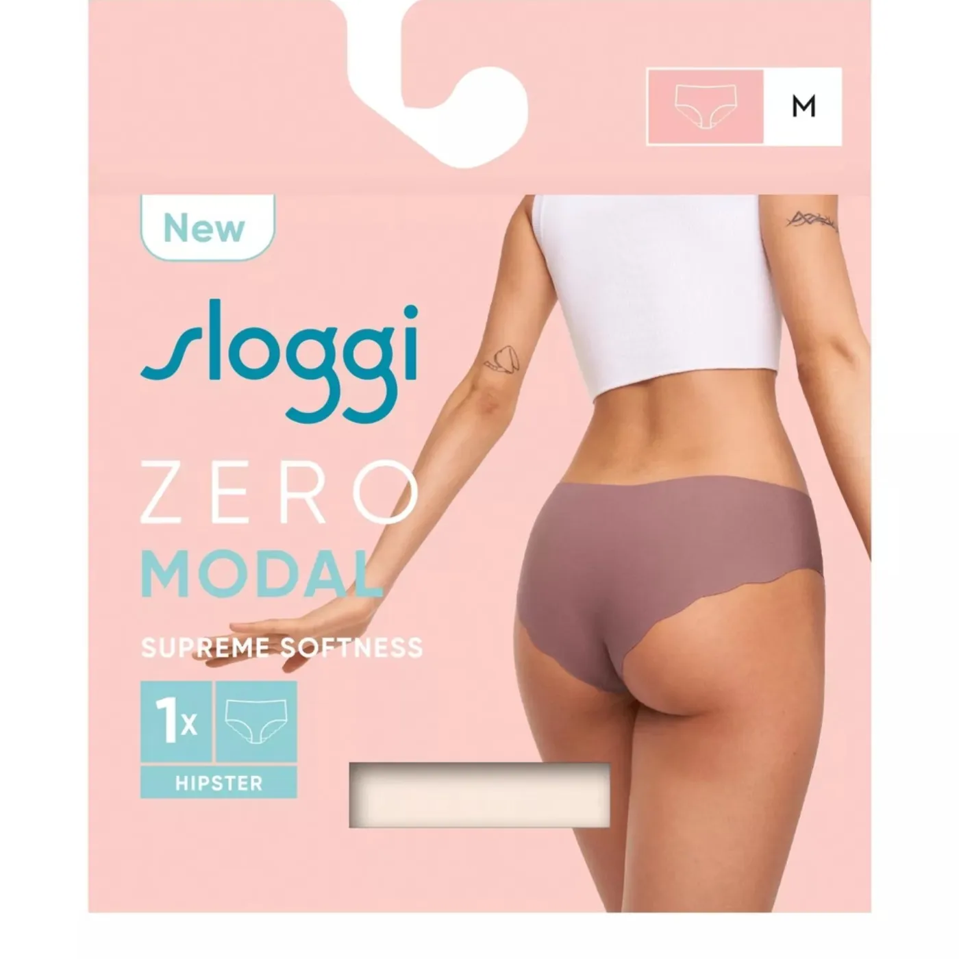 Sloggi Zero Modal 2.0 Hipster Brief | Angora