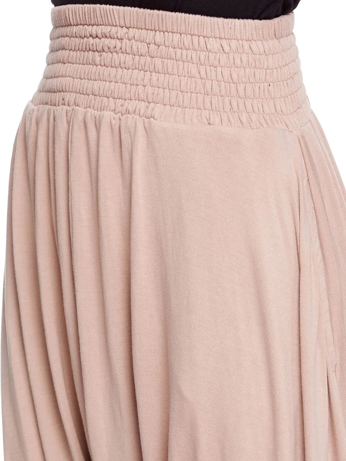 SMOCKED YOGA PANT (Dusty Rose)