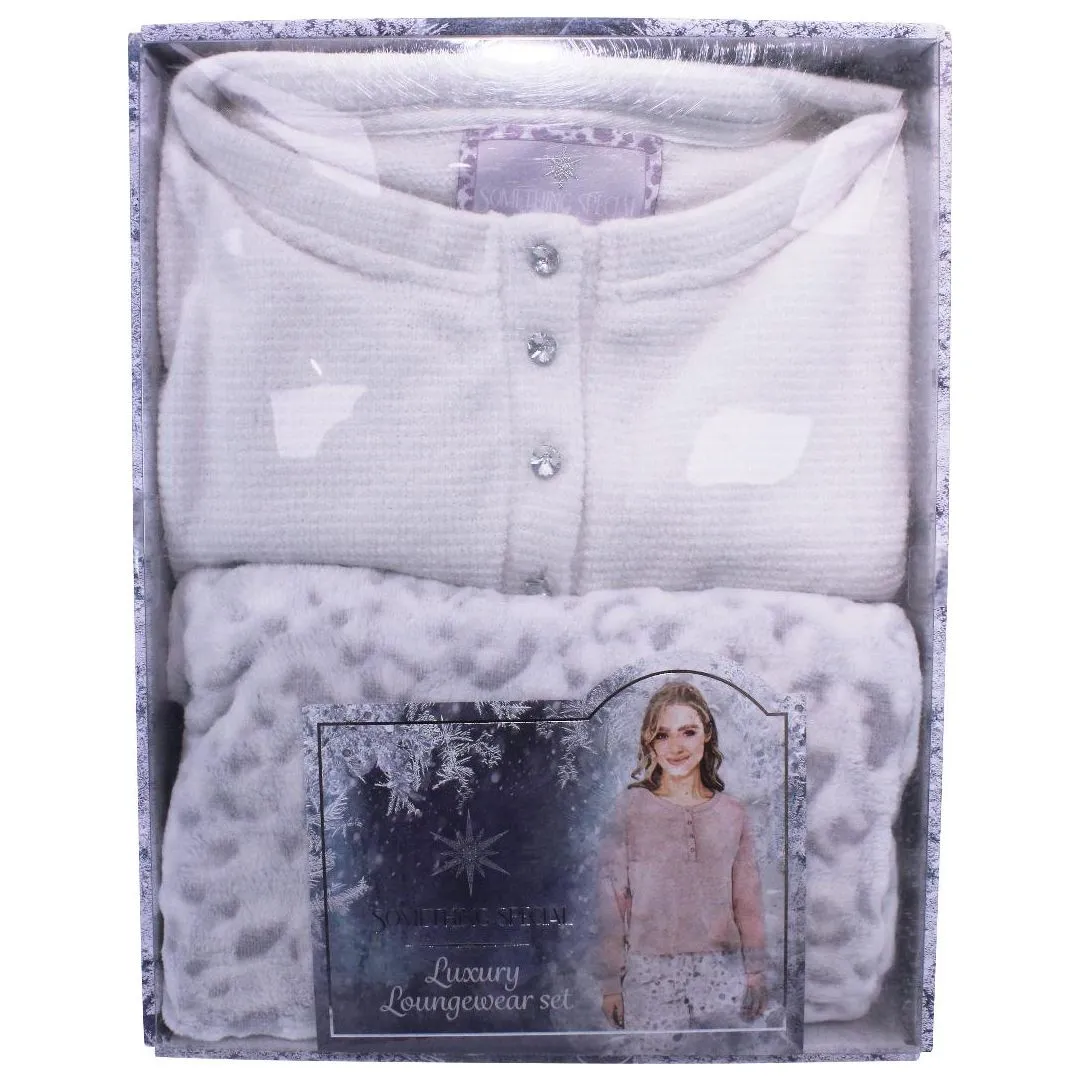 Something Special Gifts Snug & Toastie Lougewear Set - Snow White