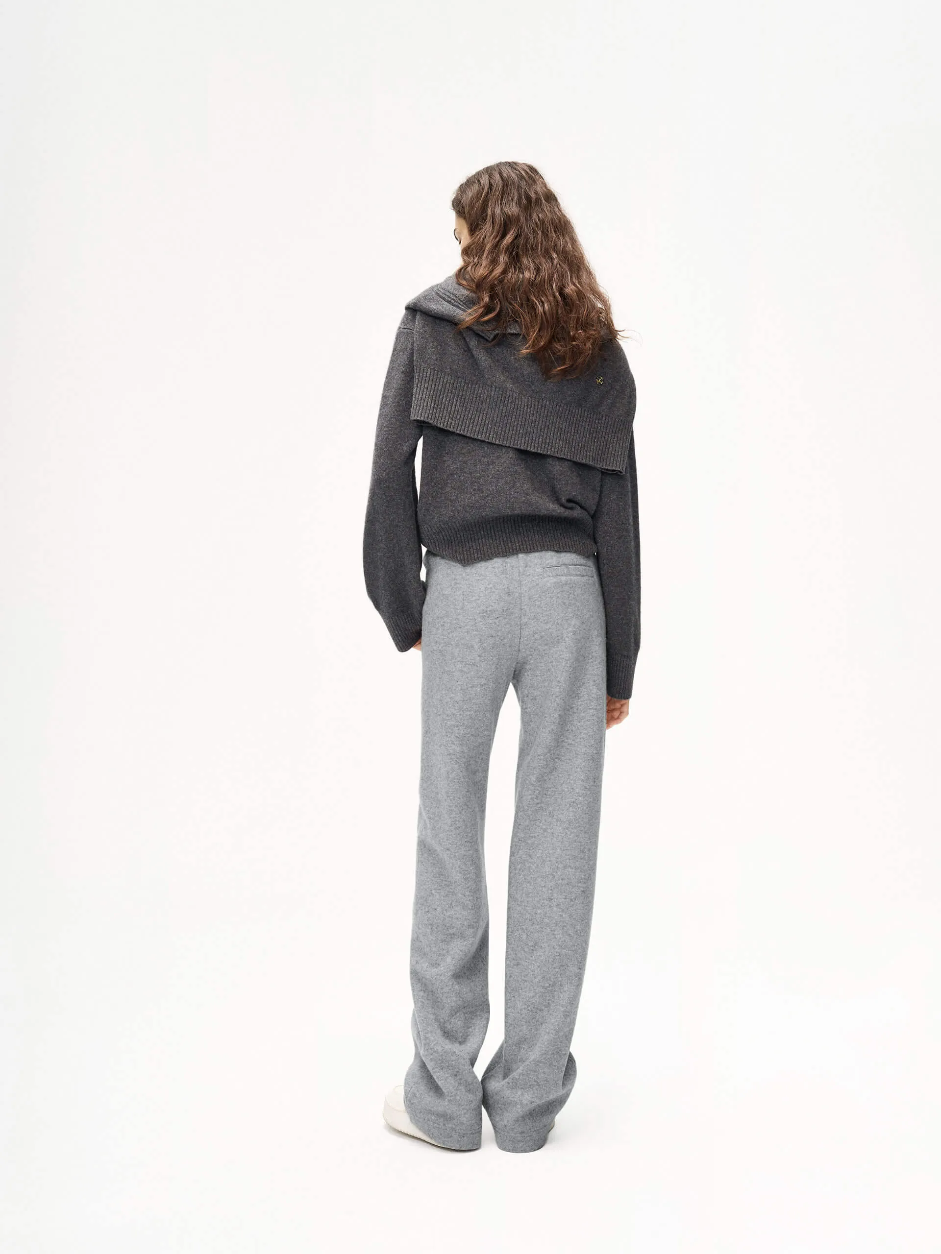 Straight Drawstring Pants