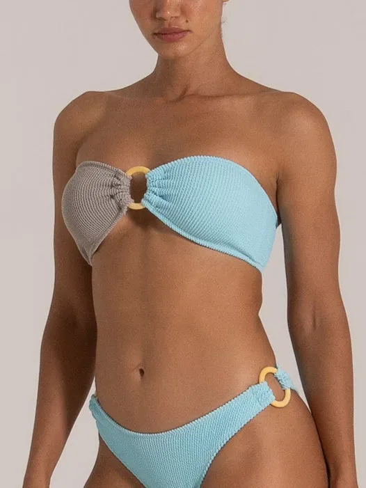 Strapless Bikini Set