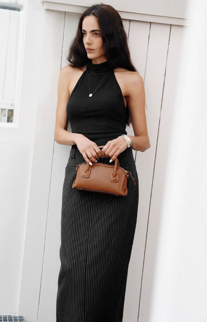 Striped Suit Skirt
