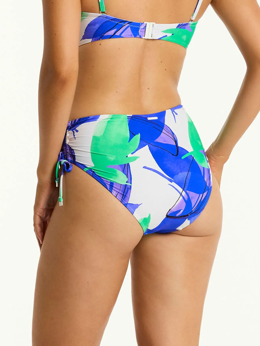 Sublime Mid Drawstring Bottoms in Cobalt