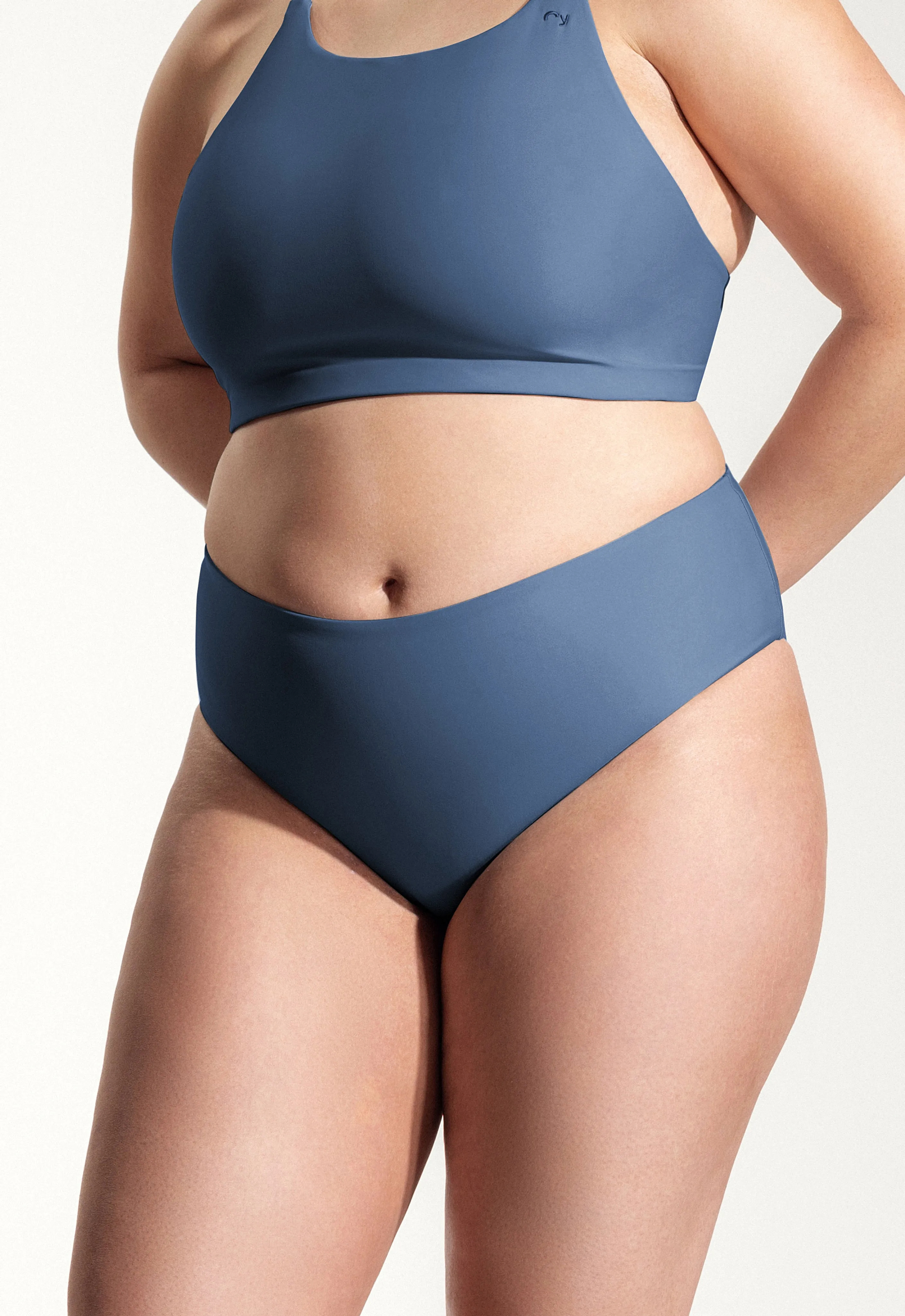 Surf Bikini Bottom "Fugu" in blue