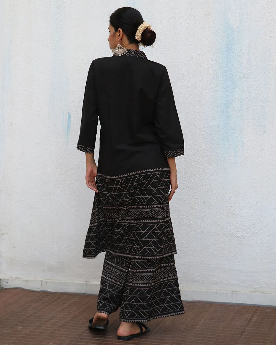 Tahira Blockprinted Cotton Kurta Set - NOMAD