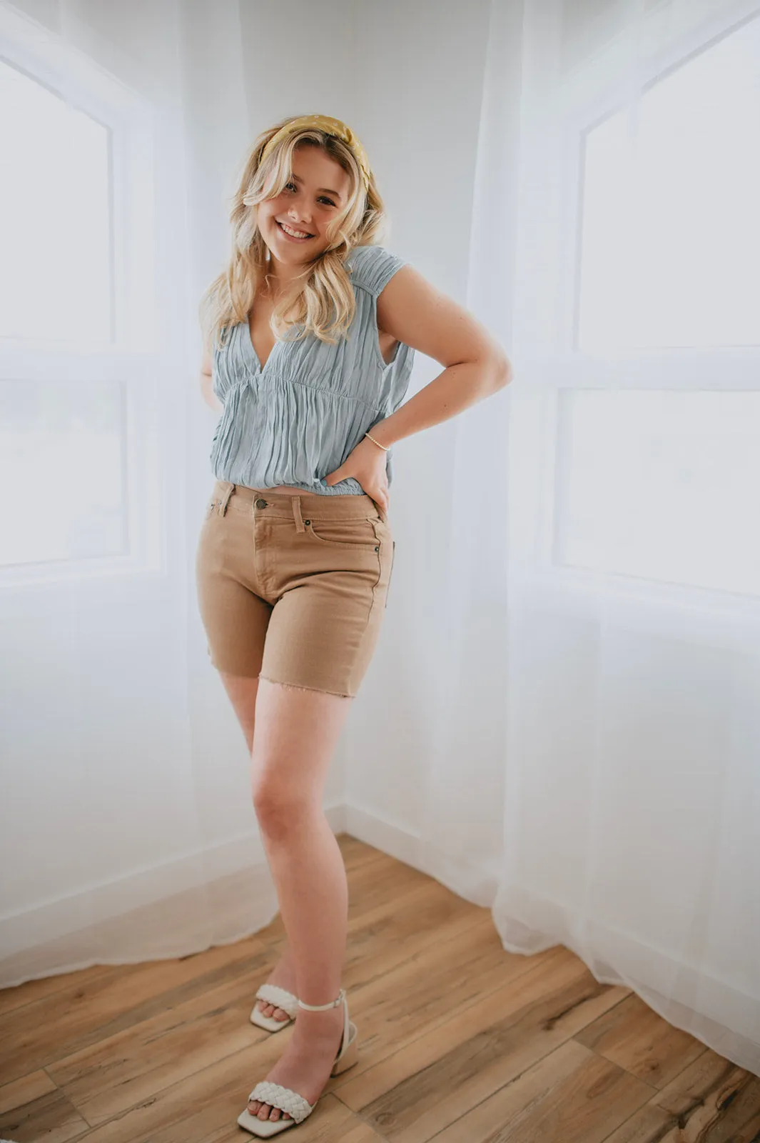 The Highland Shorts by Modern American- Tobacco