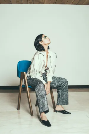 The Koin Trouser Gunmetal