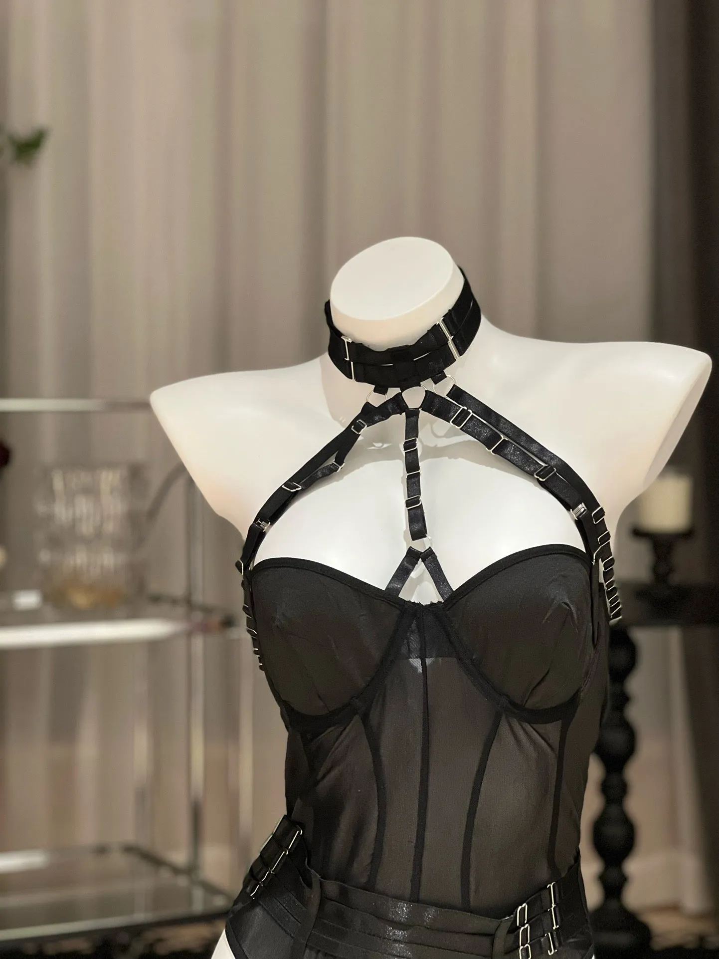 The Queen Sexy Bodysuit Nightwear Lingerie