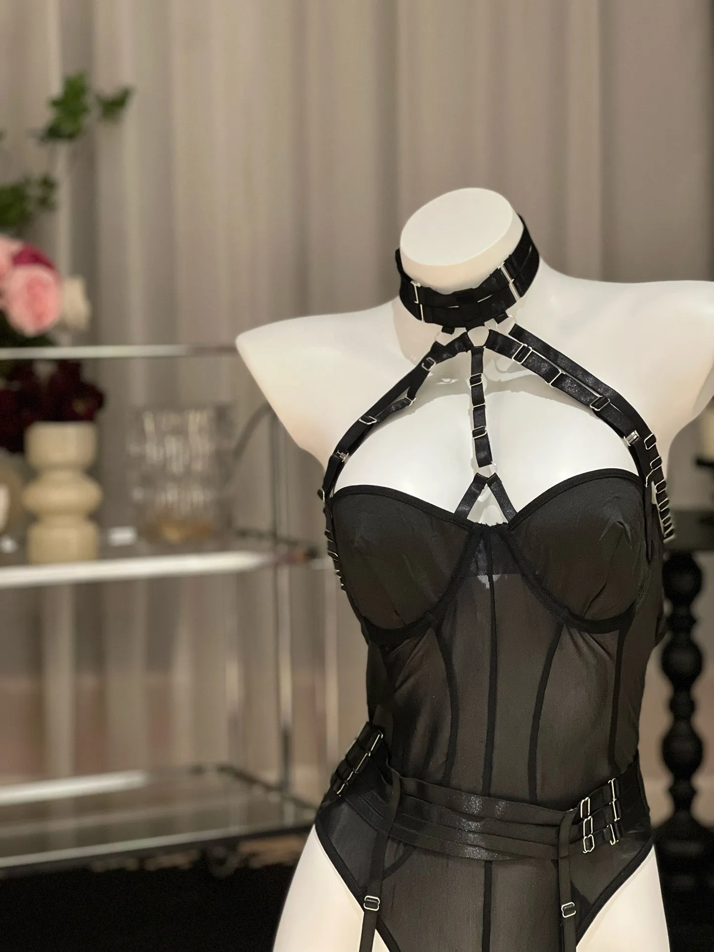 The Queen Sexy Bodysuit Nightwear Lingerie