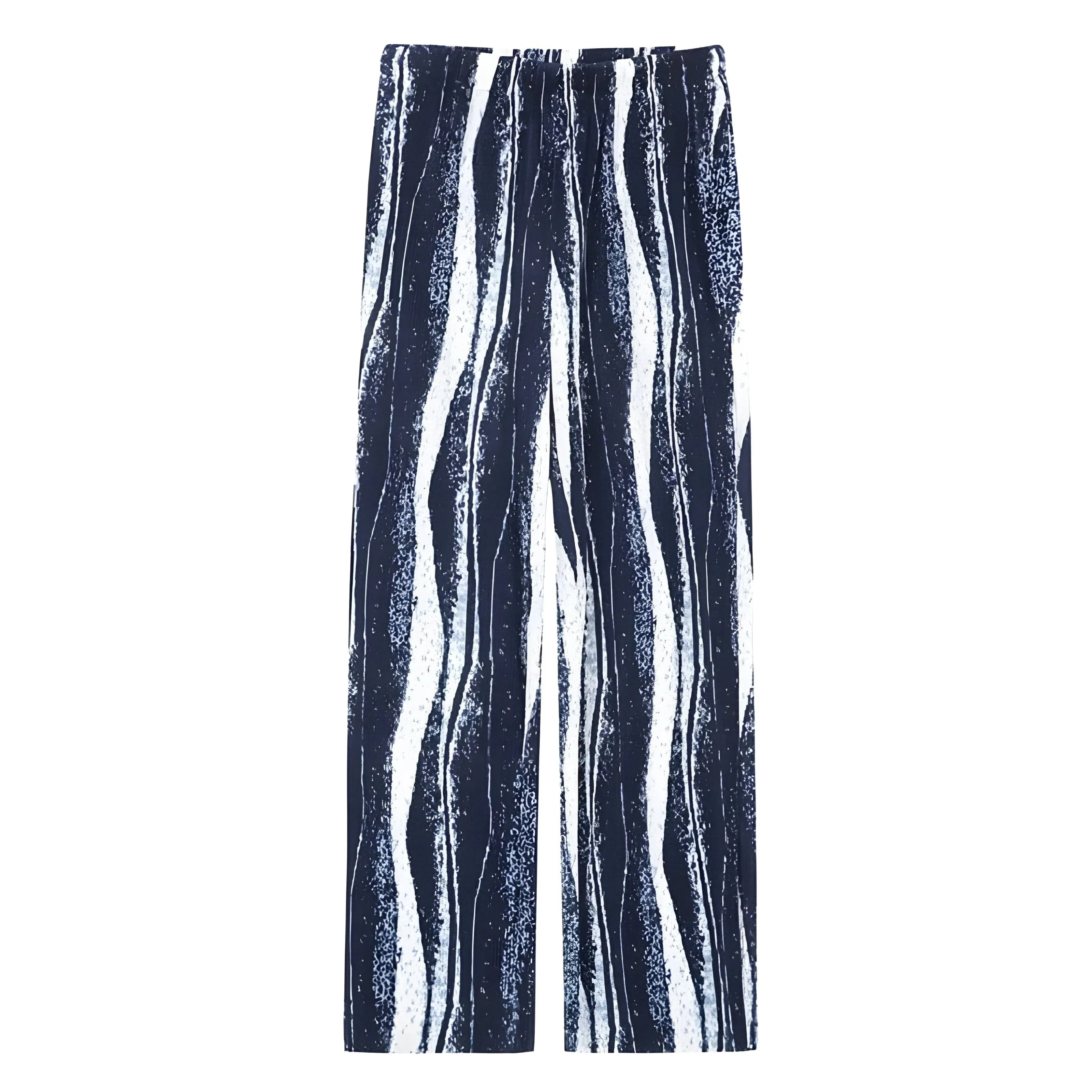 The Ripple Pleated Loose Fit Pants