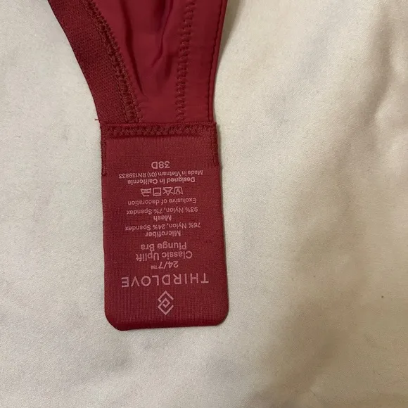 ThirdLove Classic Uplift Plunge Bra size 38D