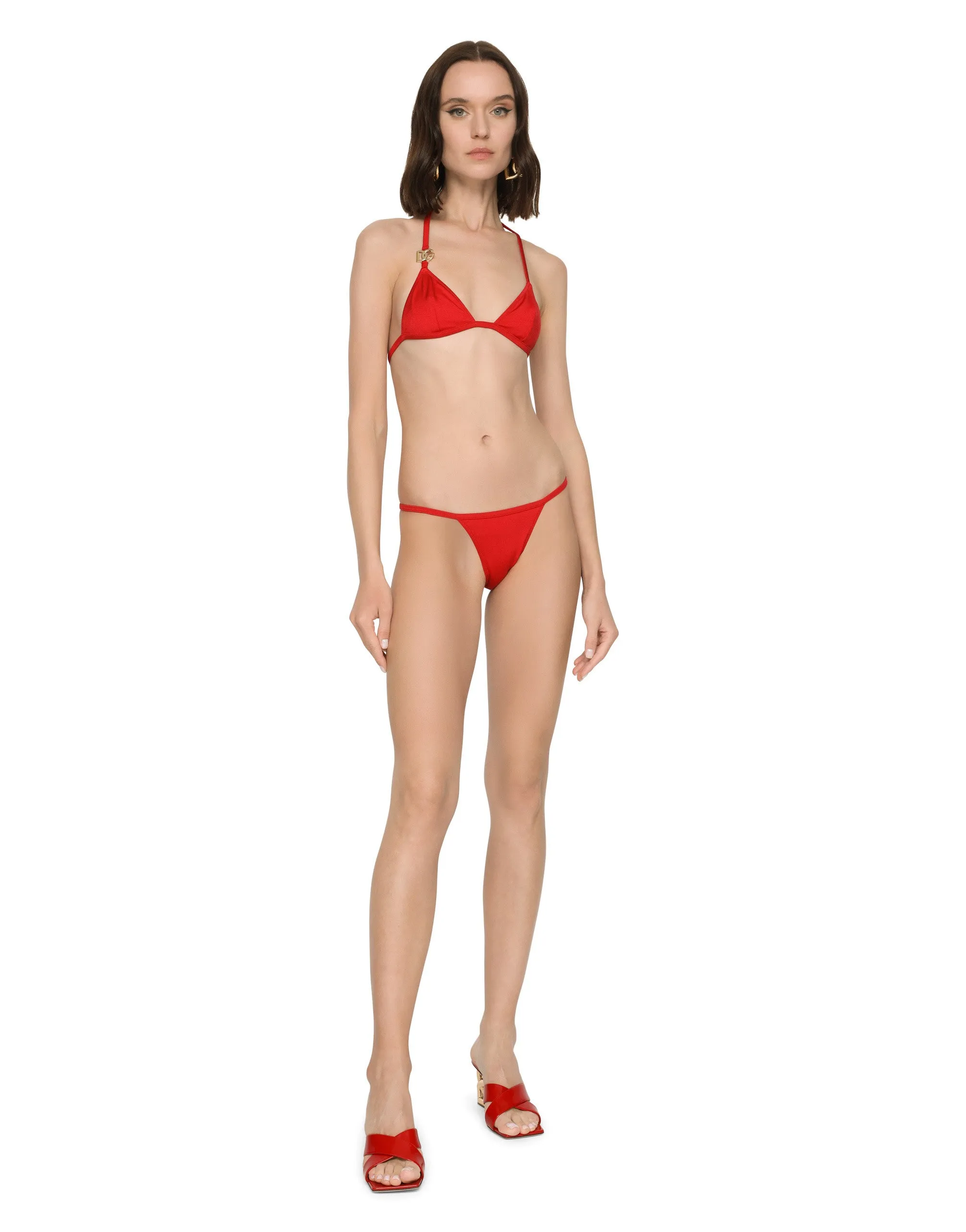 Triangle bikini with DG logo
