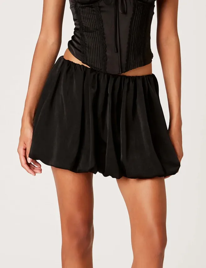 Tropez Skirt, Black
