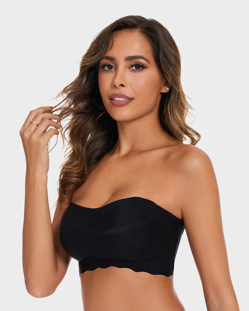 Ultimate Strapless Invisible Push-Up Bra for All-Day Lift and Comfort