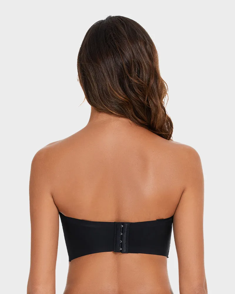 Ultimate Strapless Invisible Push-Up Bra for All-Day Lift and Comfort