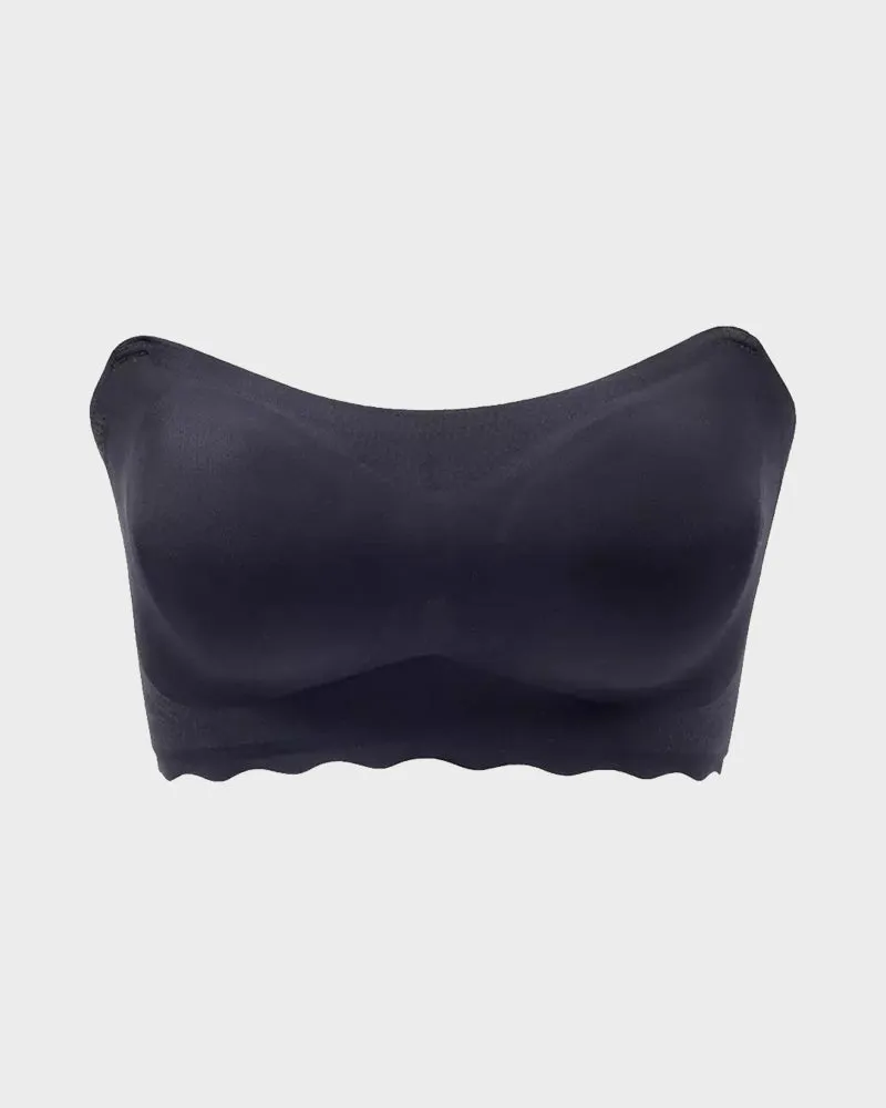 Ultimate Strapless Invisible Push-Up Bra for All-Day Lift and Comfort