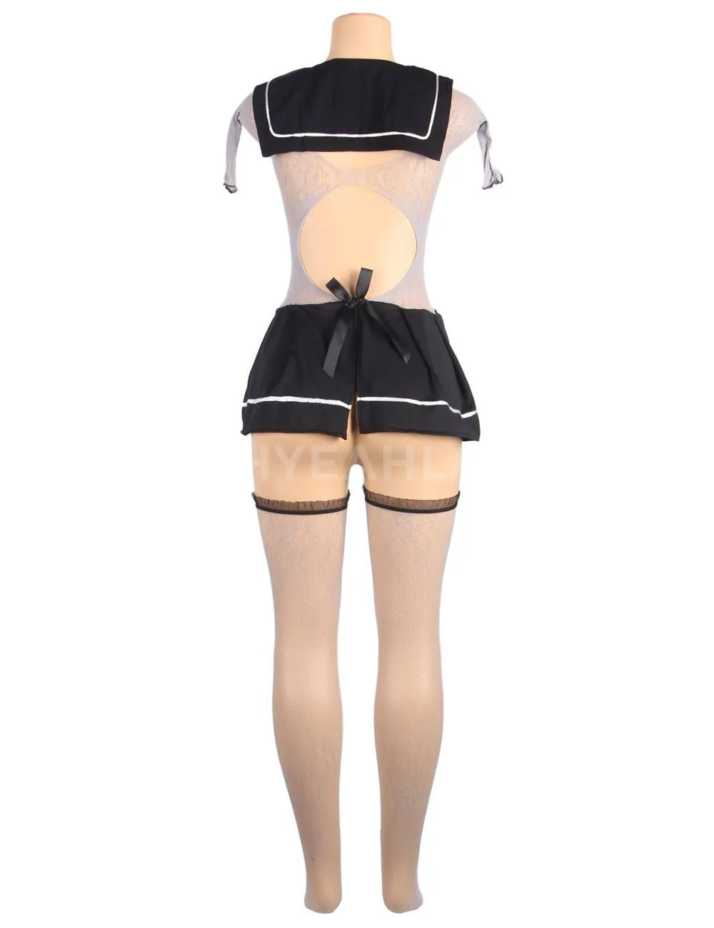 Uniform Temptation Sexy College Style Lingerie Suit