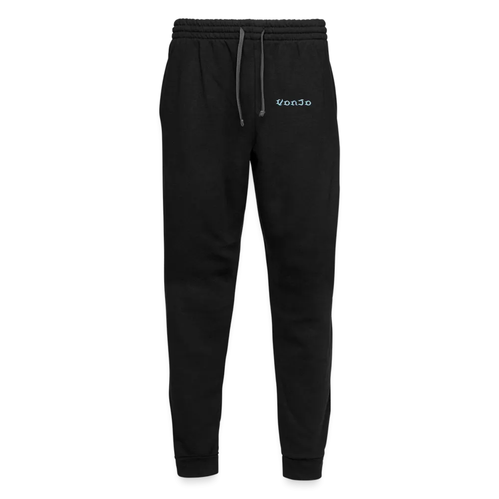 Unisex God is Love Joggers Light Blue Letters