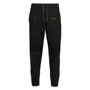 Unisex God is Love Joggers Metallic Gold Letters