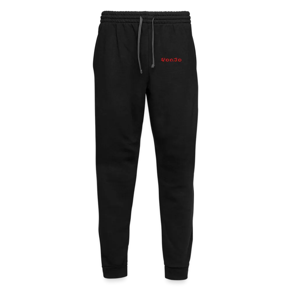 Unisex God is Love Joggers Red Letters