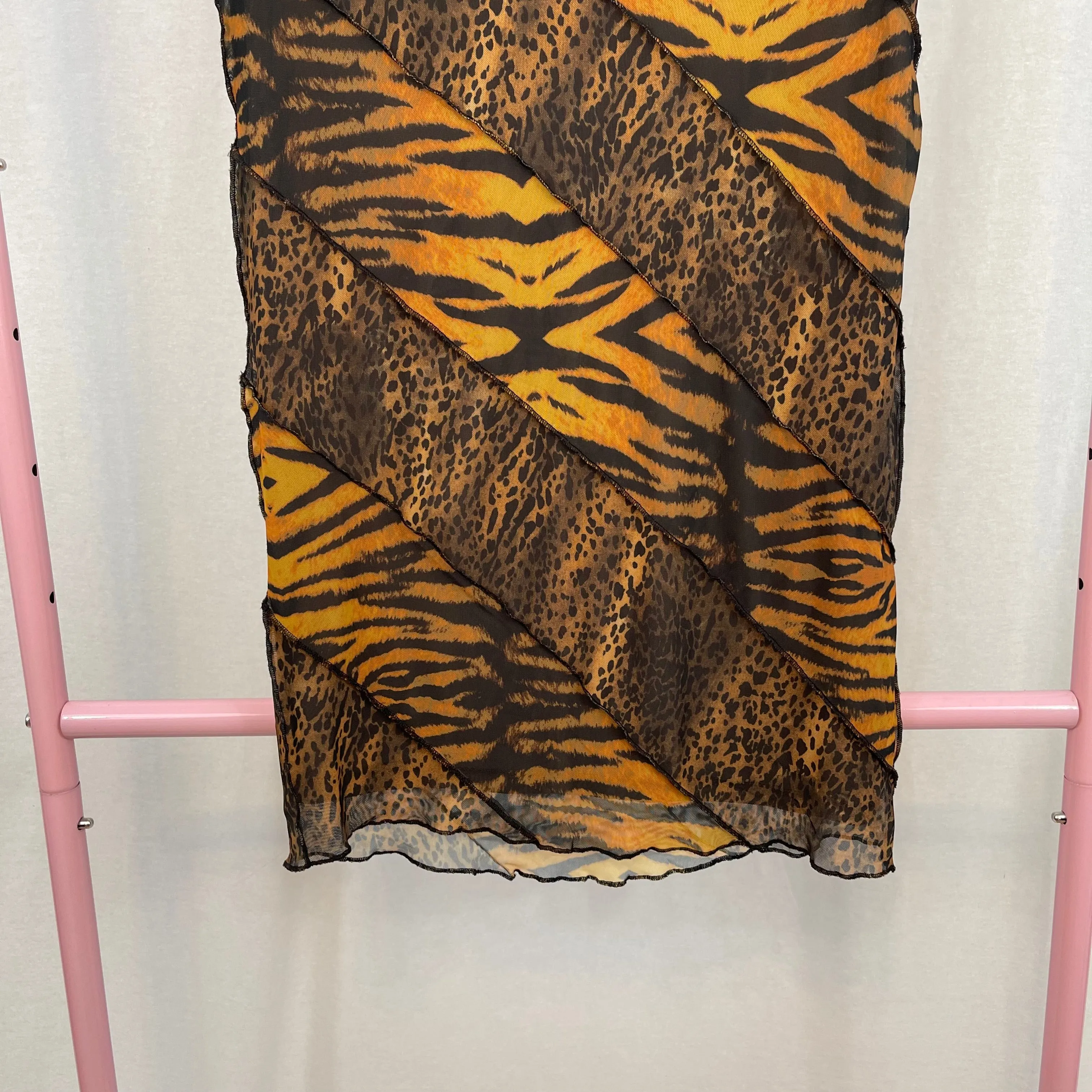Urban Outfitters Animal Print Midi Skirt size Medium