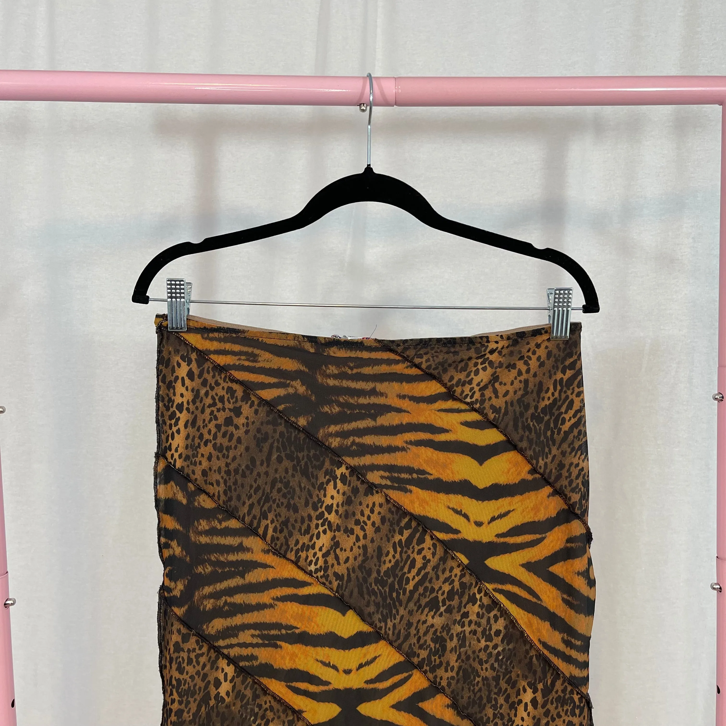 Urban Outfitters Animal Print Midi Skirt size Medium