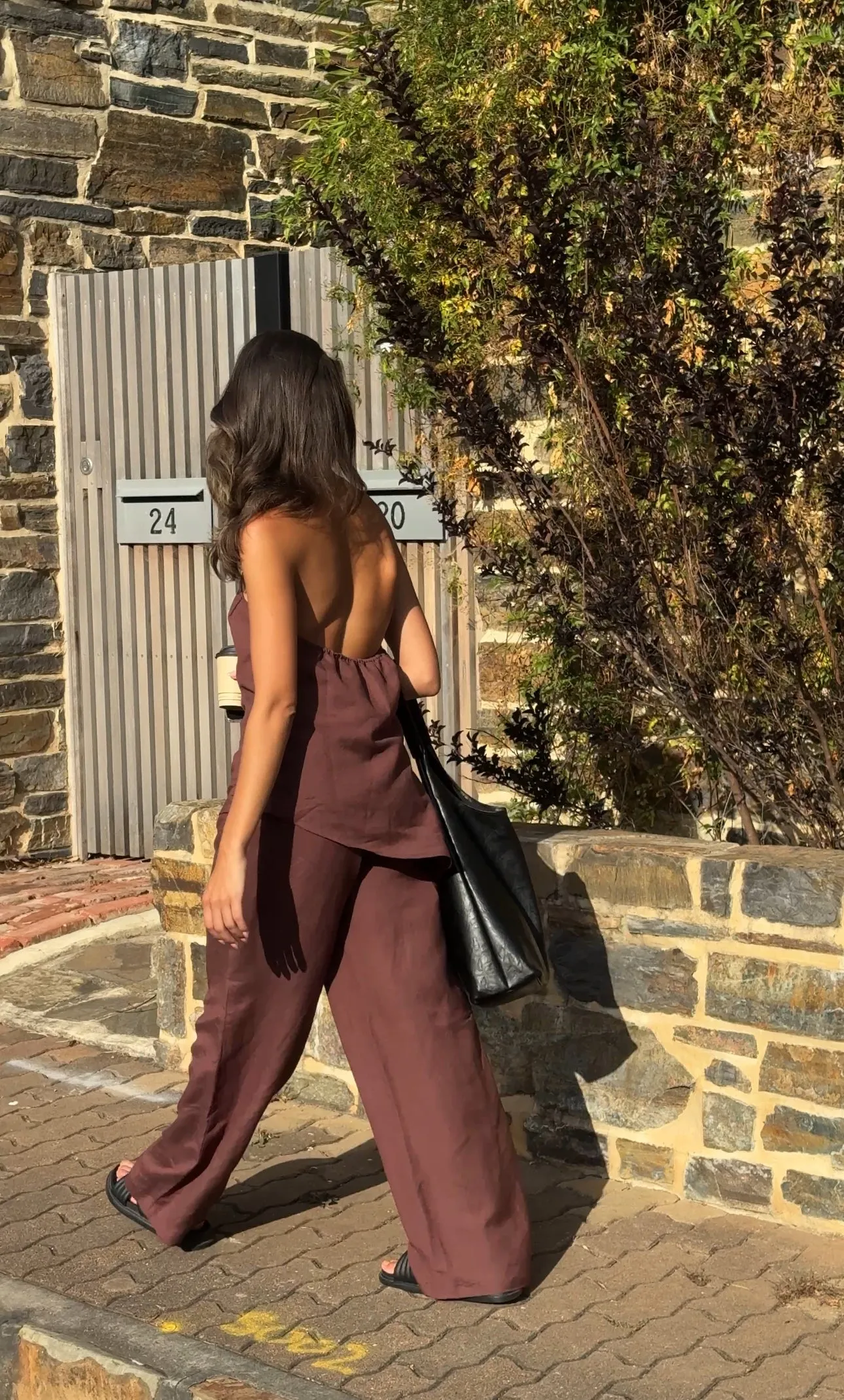 Velora Linen Halter Top