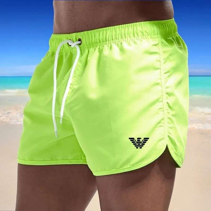 Versatile Men's Beach Fitness Shorts