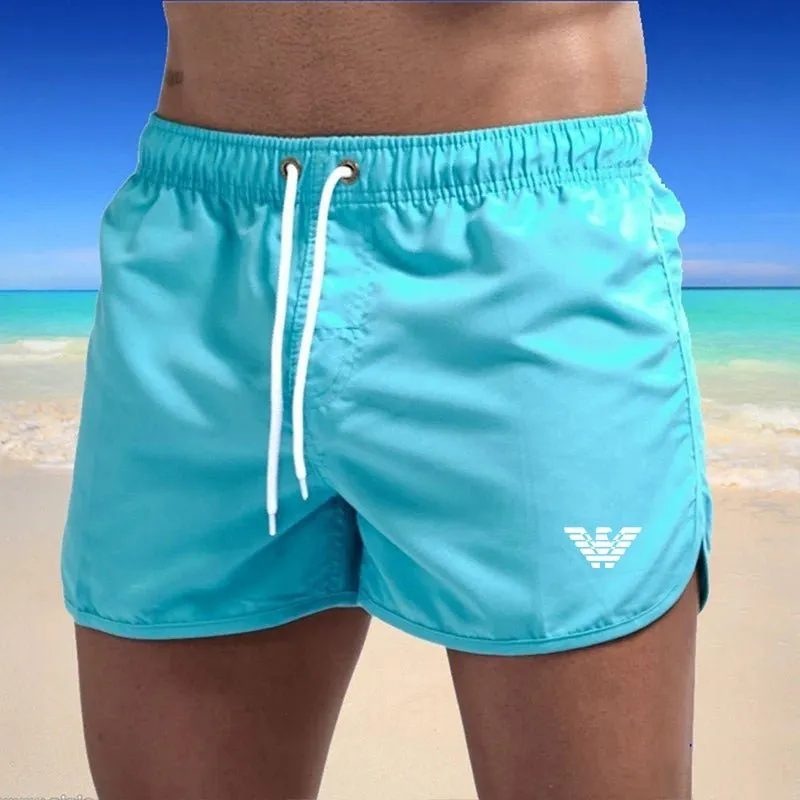 Versatile Men's Beach Fitness Shorts