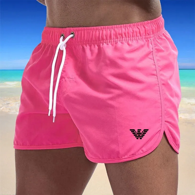 Versatile Men's Beach Fitness Shorts