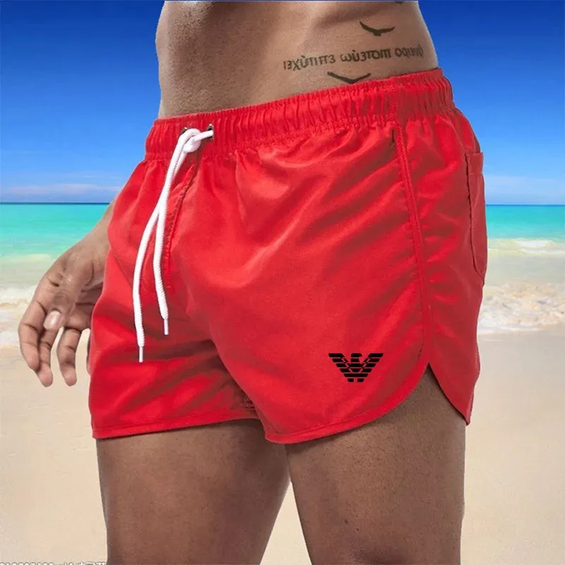 Versatile Men's Beach Fitness Shorts