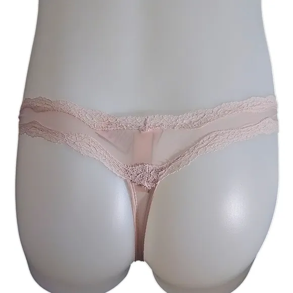 Victoria's Secret Dream Angels Wicked Uplift Bra(36D) &amp; Thong (S) Set - Blush