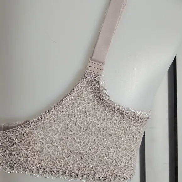 Victoria's Secret Dream Angels Wicked Uplift Bra(36D) &amp; Thong (S) Set - Blush