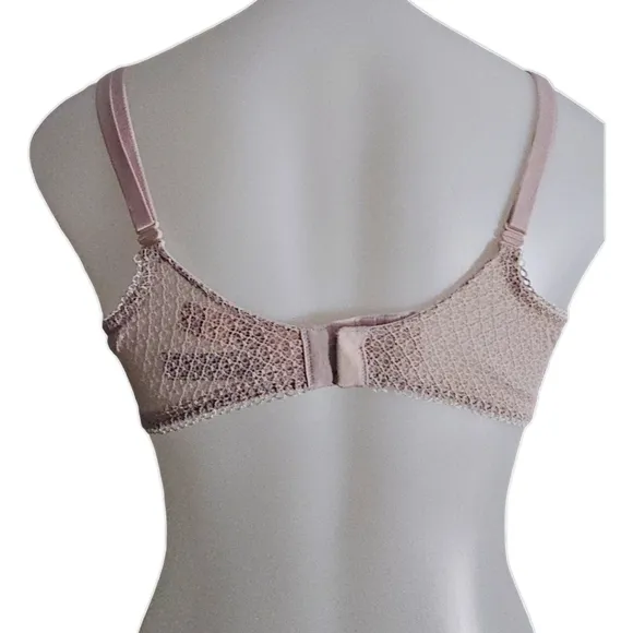 Victoria's Secret Dream Angels Wicked Uplift Bra(36D) &amp; Thong (S) Set - Blush