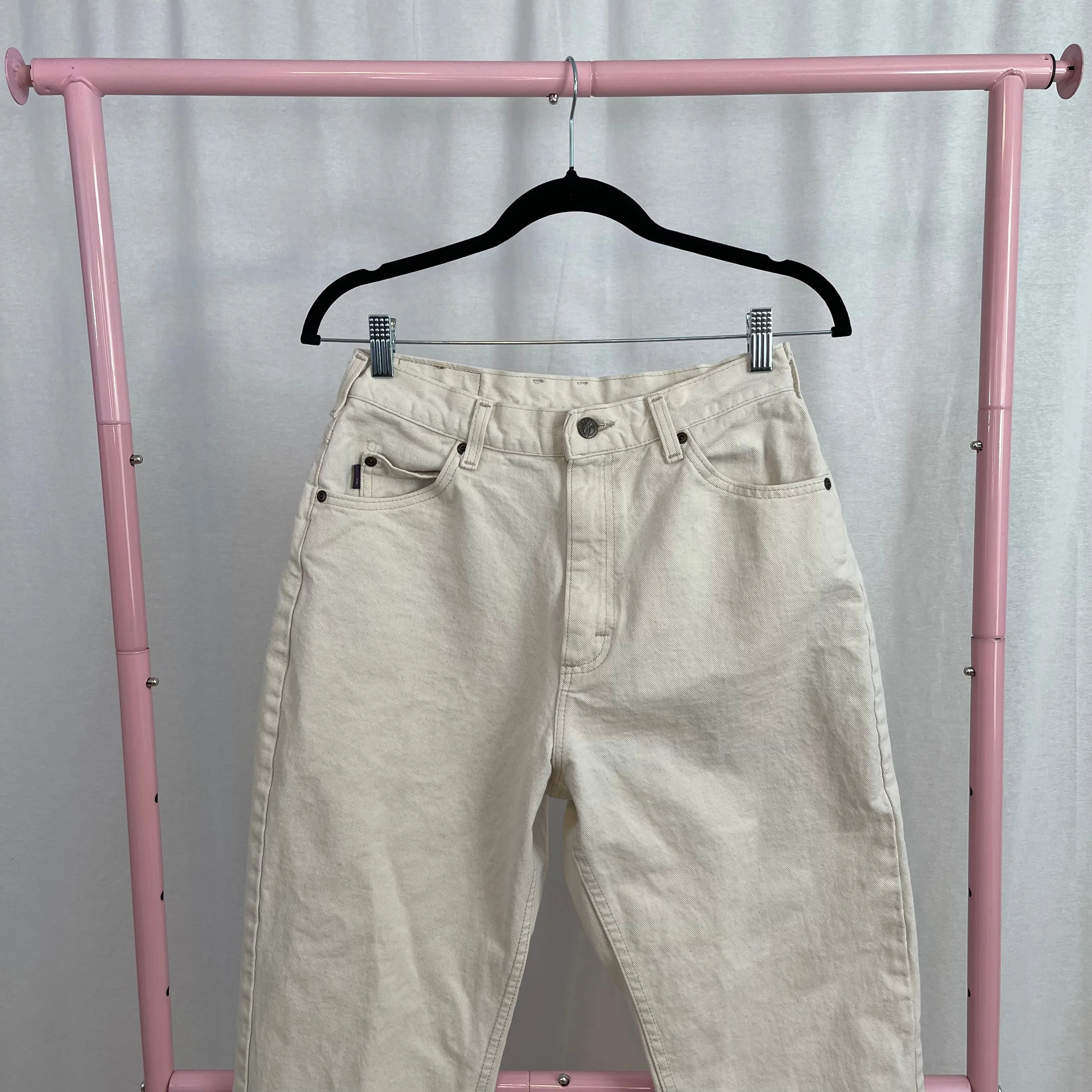 Vintage Riders Pale Brown High Waisted Jeans size 12