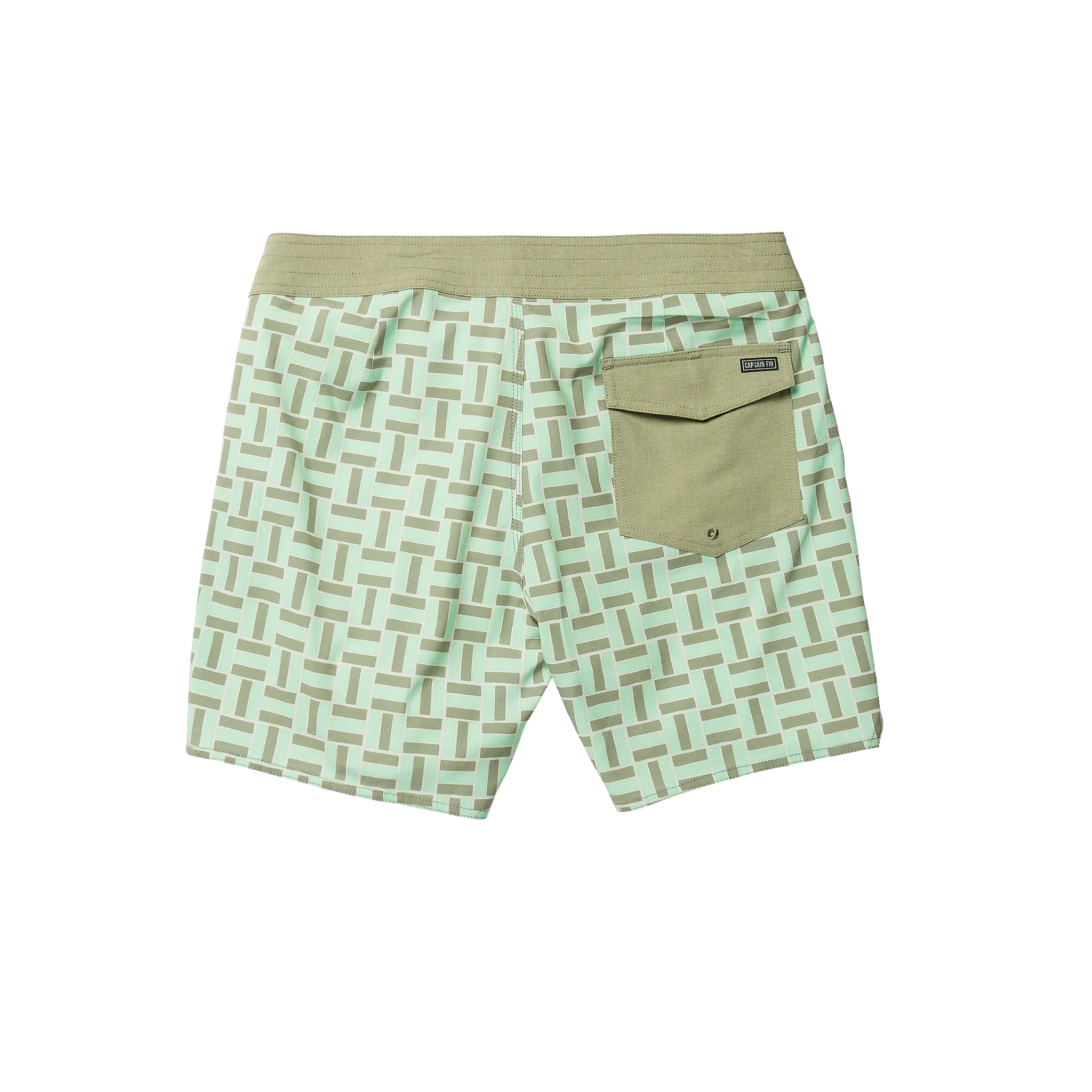 Voyager Modern Boardshort - Light Army