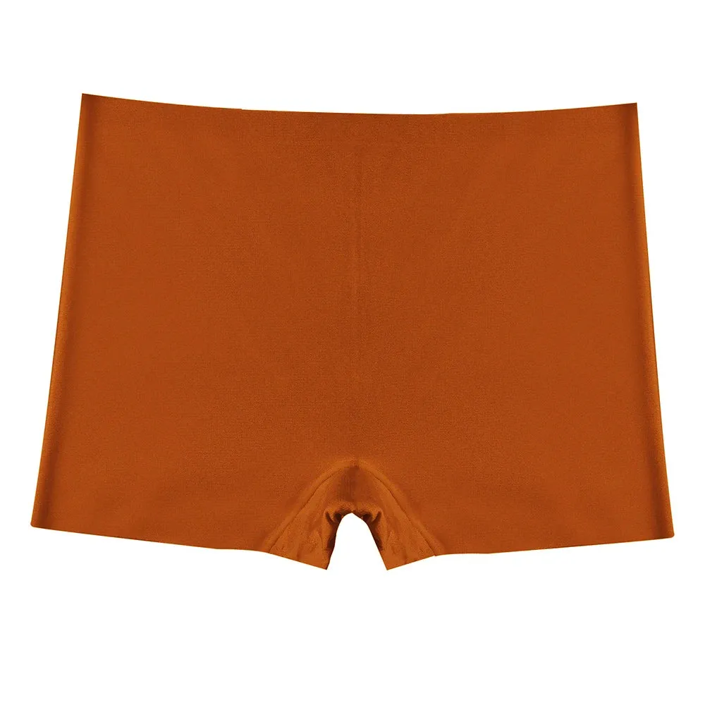 WarmSteps Women's Seamless Ice Silk Boxers Panties - Multicolor Lingerie Underwear