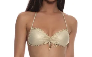 Wavey Tunnel Bandeau-Wavey Ruched Back Bikini