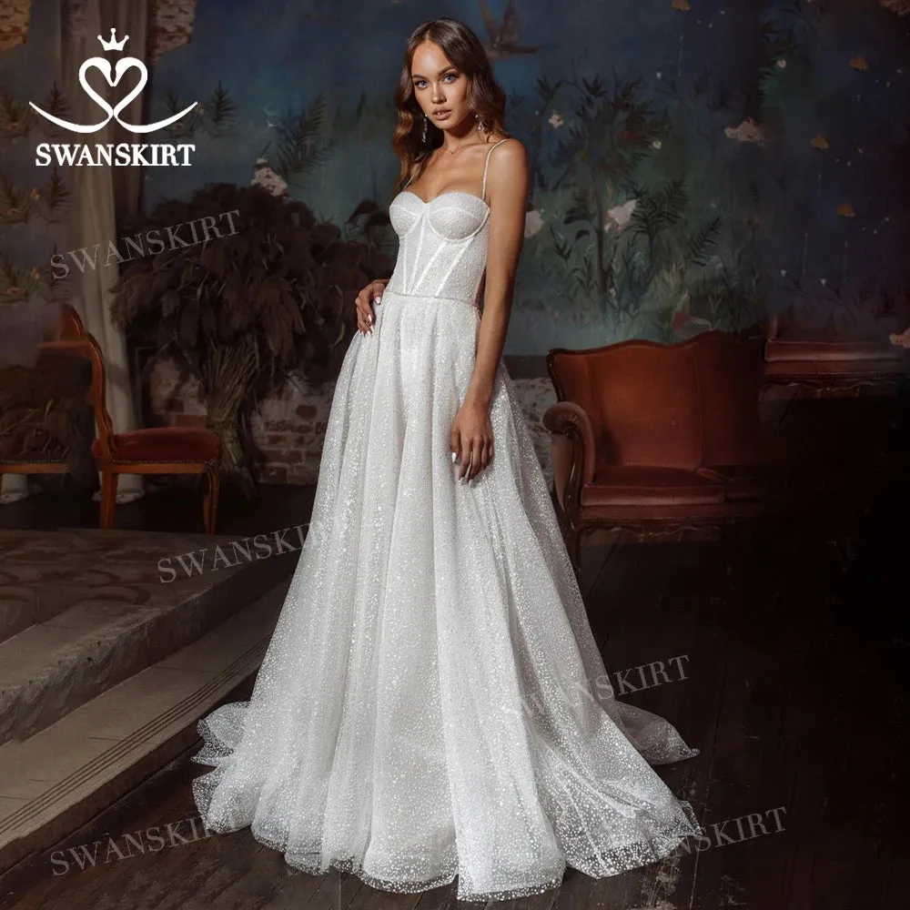 Wedding Guest Dresses: Wedding Dress Crystal Belt With Pockets