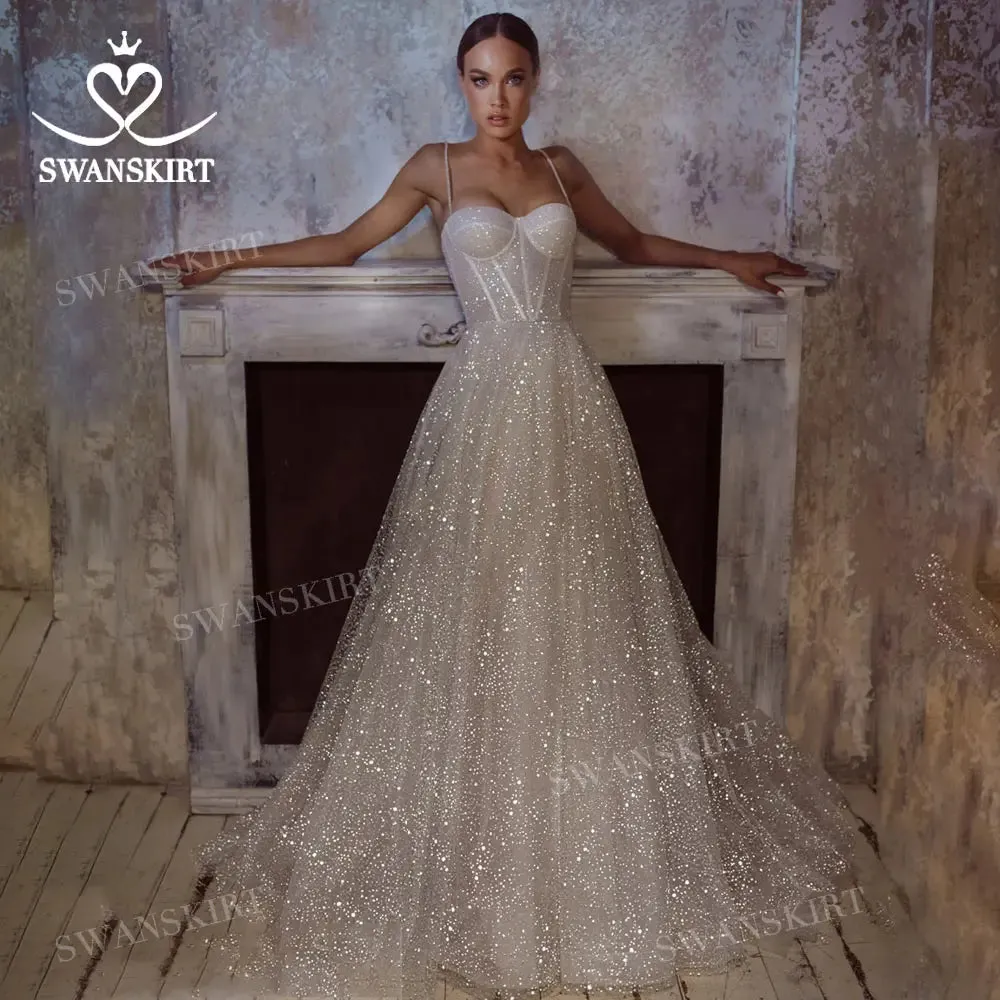 Wedding Guest Dresses: Wedding Dress Crystal Belt With Pockets