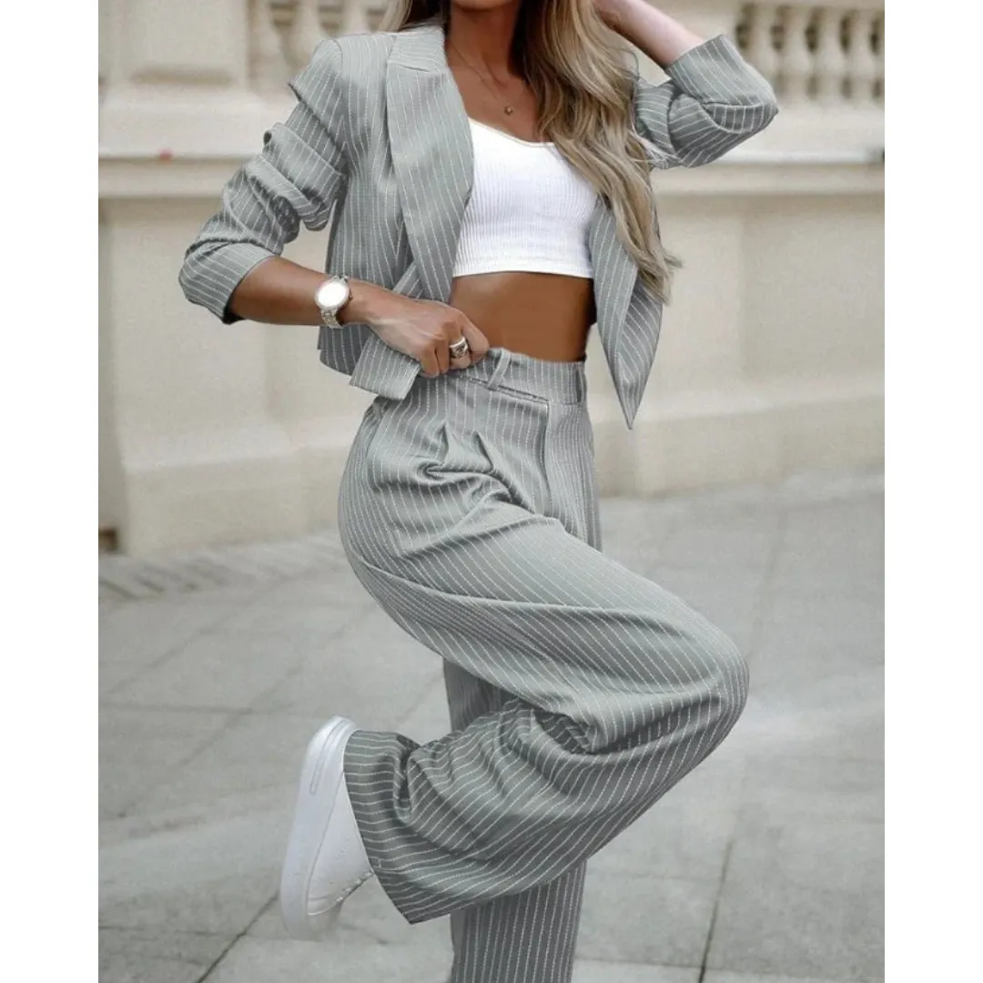 Women's Elegant Work Bottom And Top Set | Summer