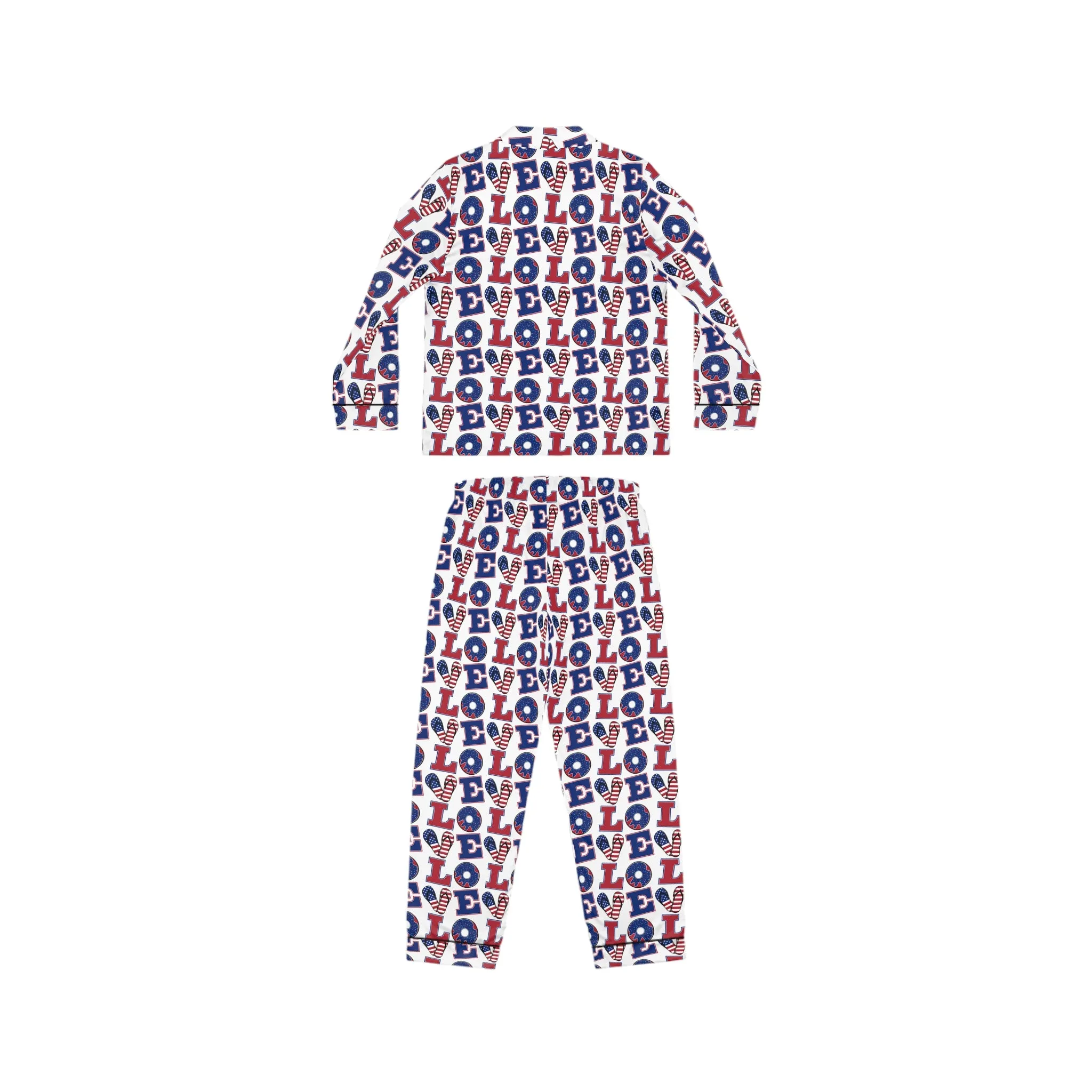 Women's Satin Pajamas - Cozy and Playful 'LOL' Design