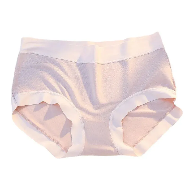 Women's Seamless Cotton Panties Breathable Underwear Briefs Sexy Intimate Lingerie