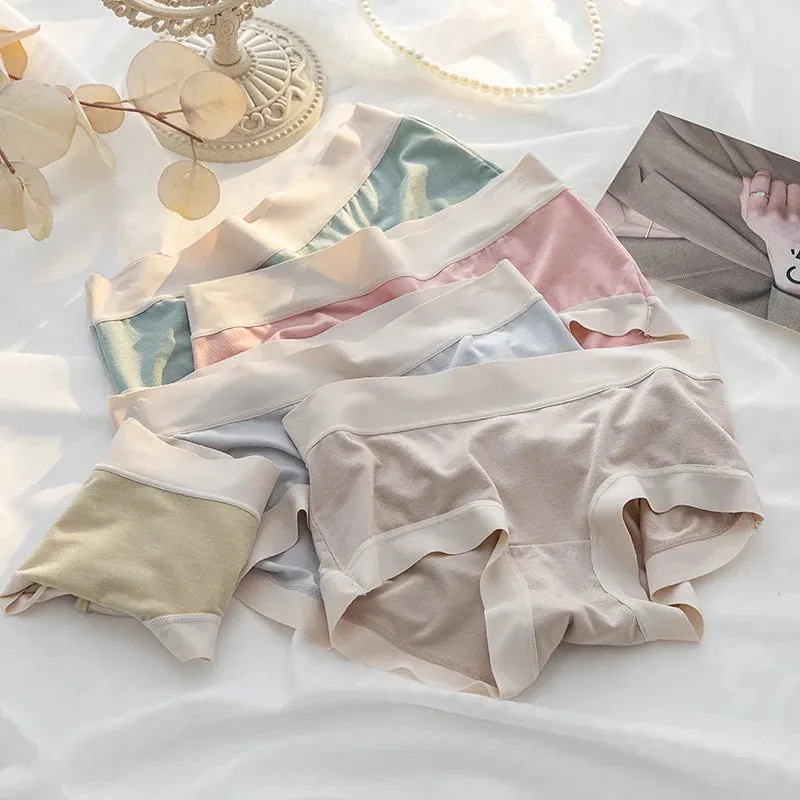 Women's Seamless Cotton Panties Breathable Underwear Briefs Sexy Intimate Lingerie