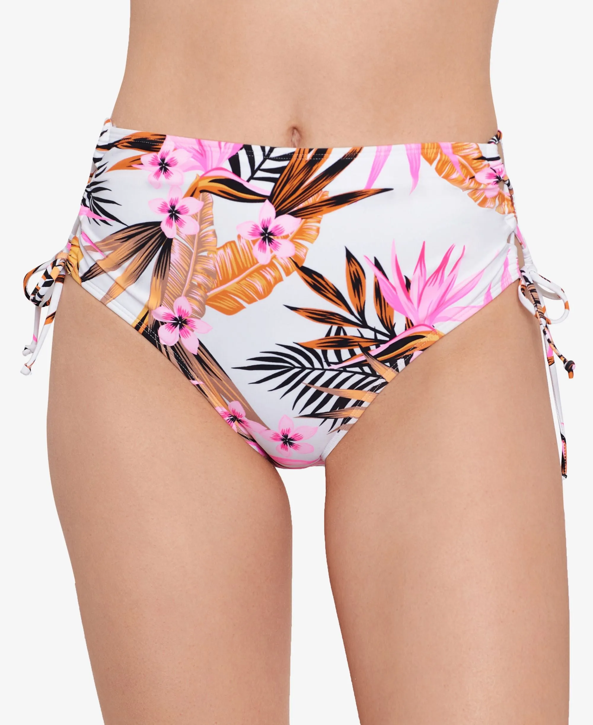 Women's Tropic Time Lace-Side High-Waist Bottoms