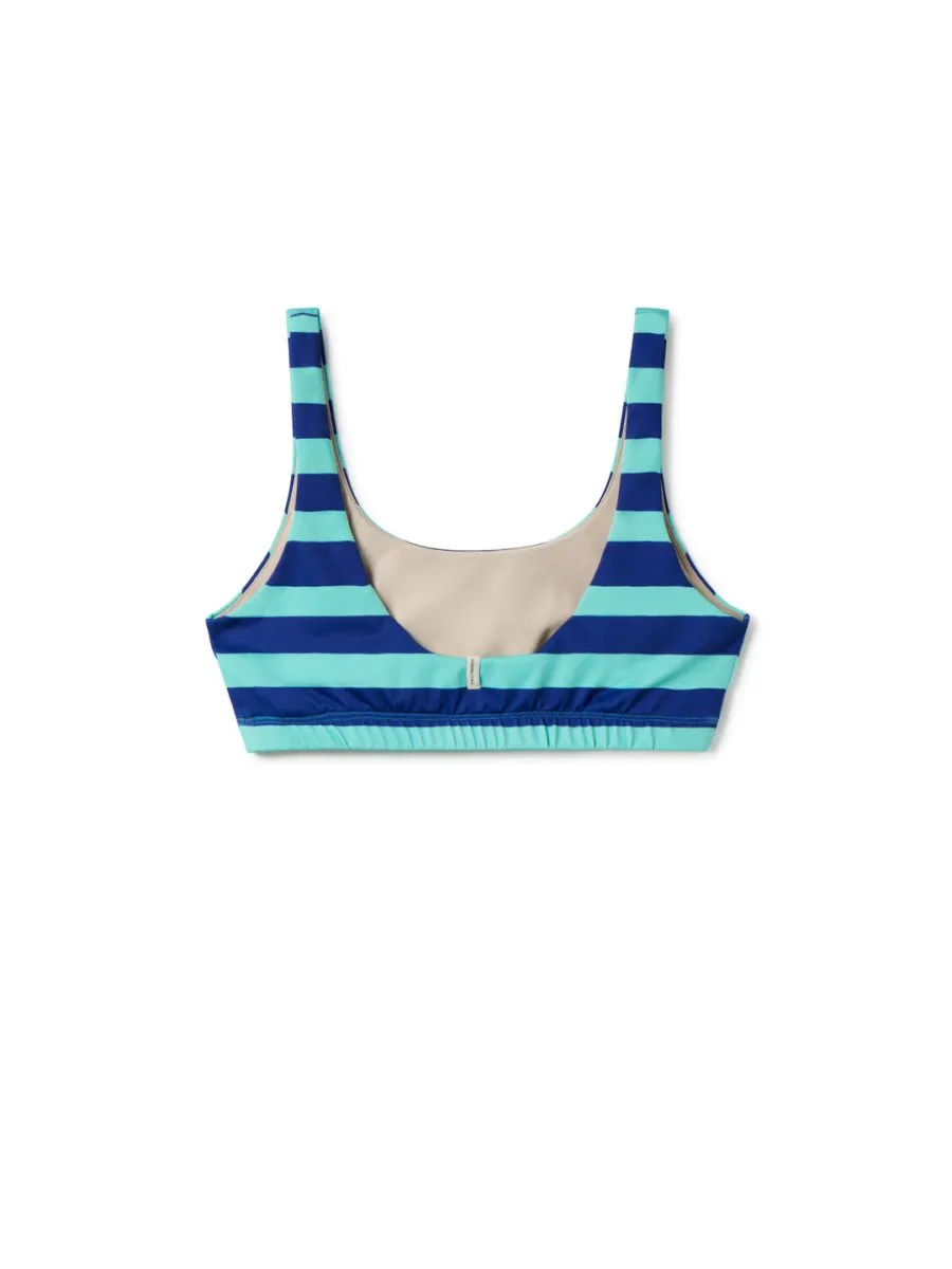 Wyre Bikini Top Big Stripes