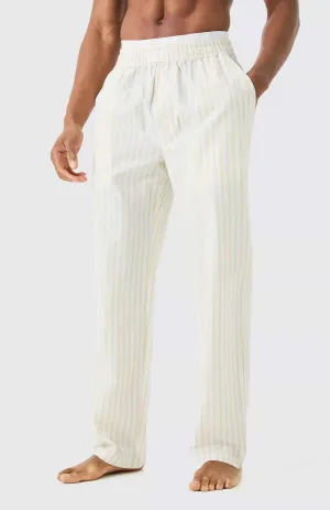 Yellow Pants | Cotton Linen Blend